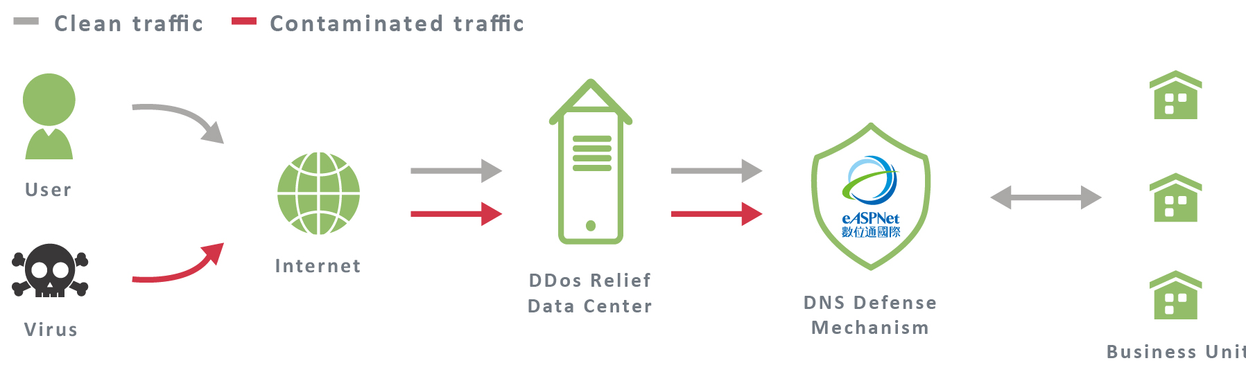 DNS DDoS eASPNet